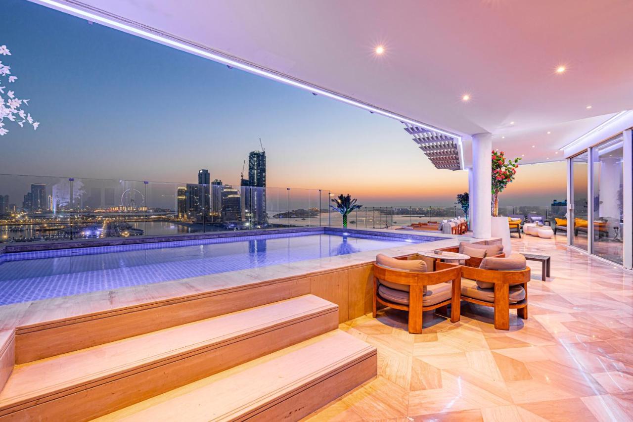 Five Palm Luxury Penthouse Full Marina View & Private Pool Hotell Dubai Eksteriør bilde