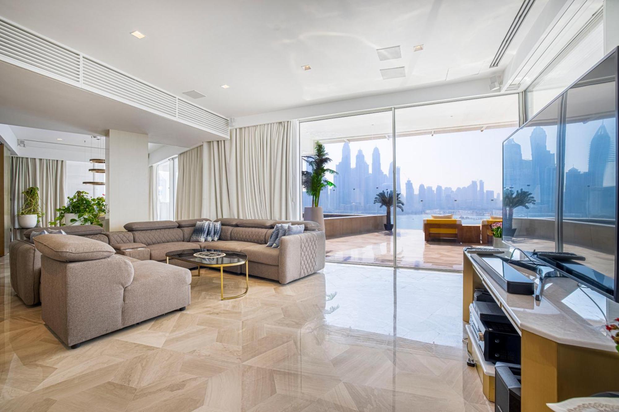Five Palm Luxury Penthouse Full Marina View & Private Pool Hotell Dubai Eksteriør bilde