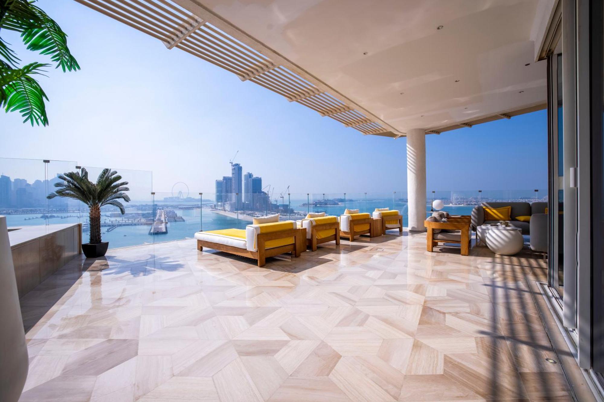 Five Palm Luxury Penthouse Full Marina View & Private Pool Hotell Dubai Eksteriør bilde